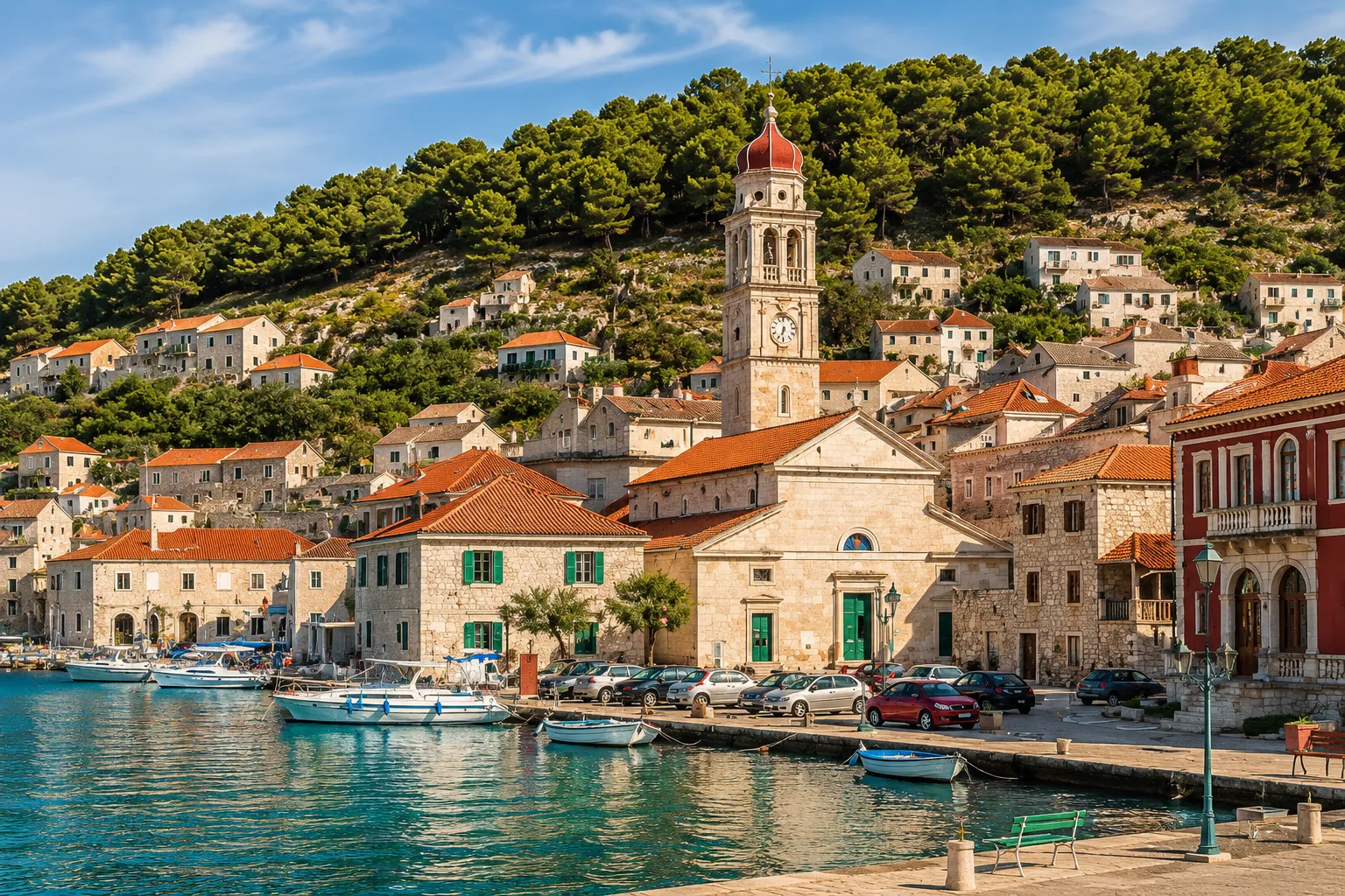 Pučišća: el pueblo de piedra que nunca desapareció