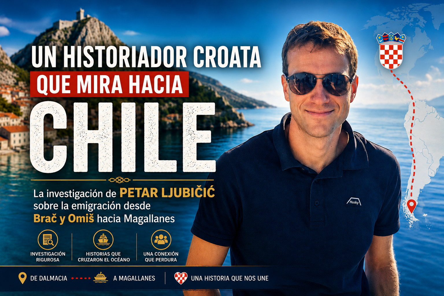 Un historiador croata que mira hacia Chile sin haberlo visitado